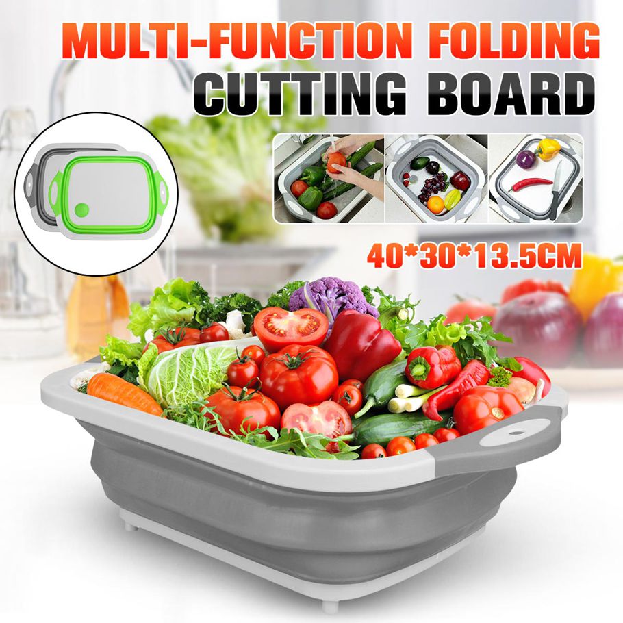 Multi Function 3 in 1 Folding Vegetable Cutting Board