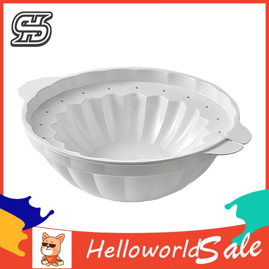 HelloWorld xing Bowl Mold Fresh Keeping xing Stirring Ice Cream Bowl Mold Food Container