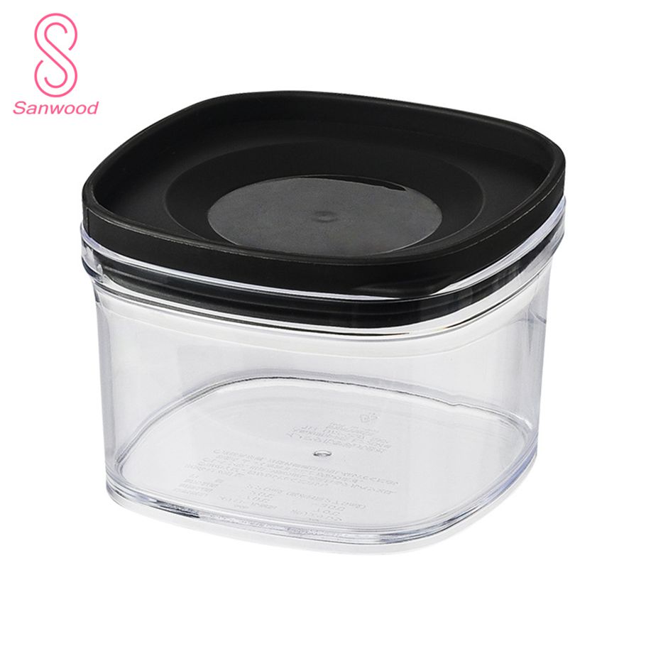 Grain Storage Box Household Multifunctional Portable Transparent Sealed Food Organizer for Home