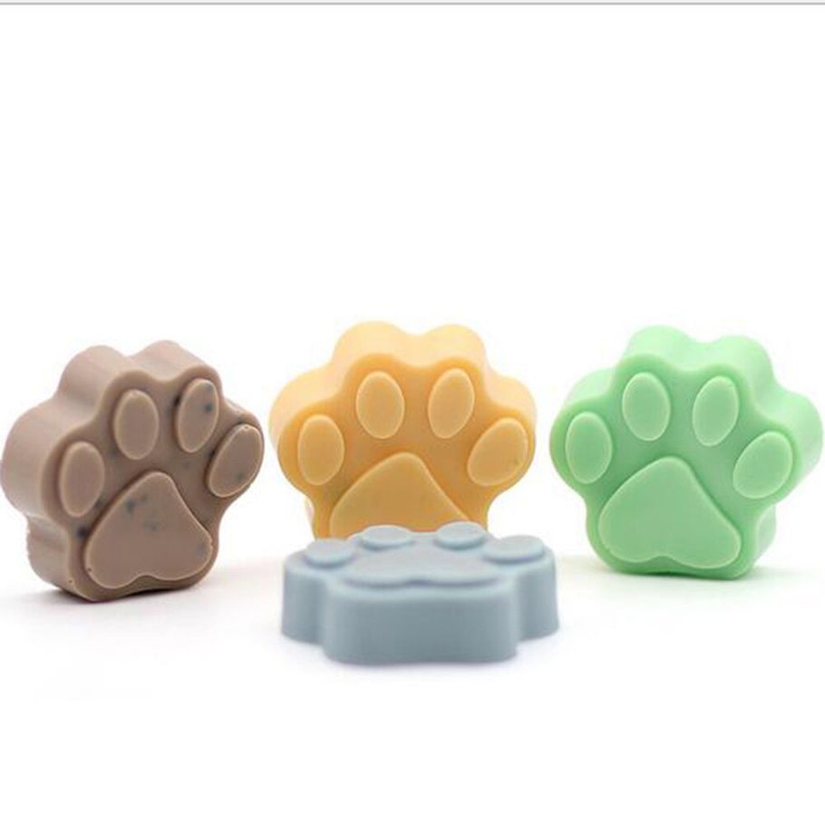Cute 3D Sugarcraft Mold Cake  Mould   Fondant Chocolate Cat Dog Paw Decorating Tin Baking Silicone DIY Pudding Cookie Soap