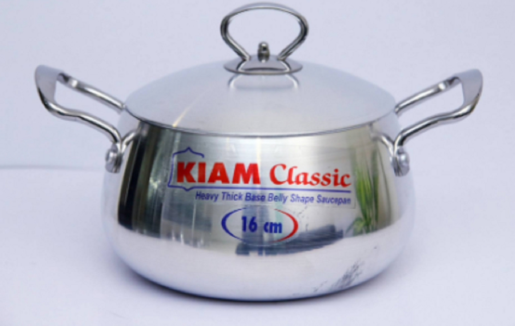KIAM Classic Belly Shape Saucepan 30 Cm