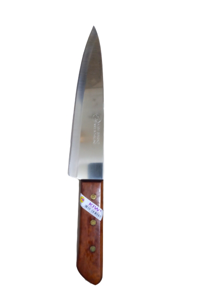10 "Wooden Handle Stainless Steel knife