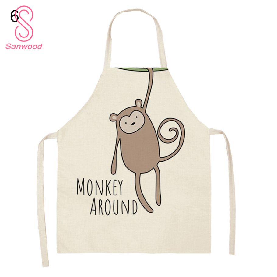 Cooking Bib Extanded Strap Tear-resistant Good Woven Apron