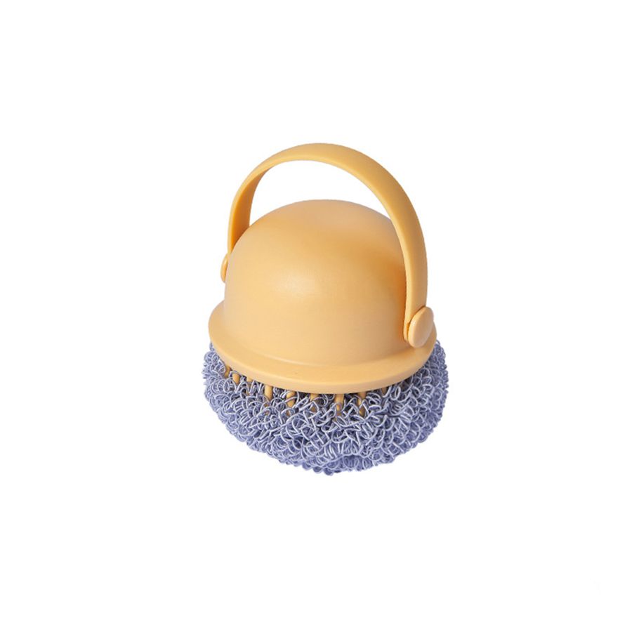GC Household Cleaning Ball Kitchen Multi-function Strong Cleaning Power Washing Brush color:spherical green