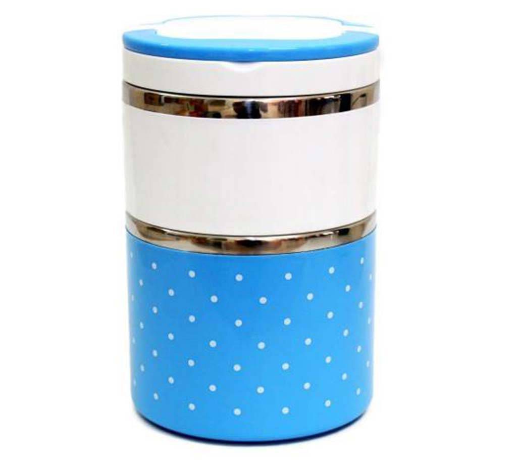Two layer hot lunch box- 1 pc 