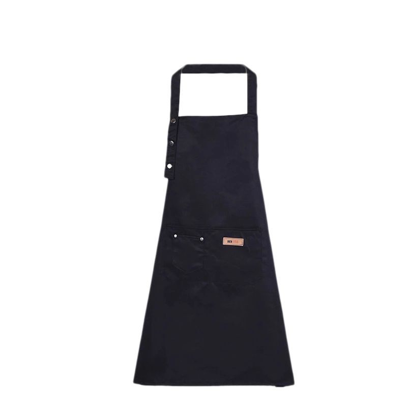 Adjustable Apron with Pockets for Men and Women's Kitchen Restaurant Barbecue Apron,68X75cm Black Exquisite Product
