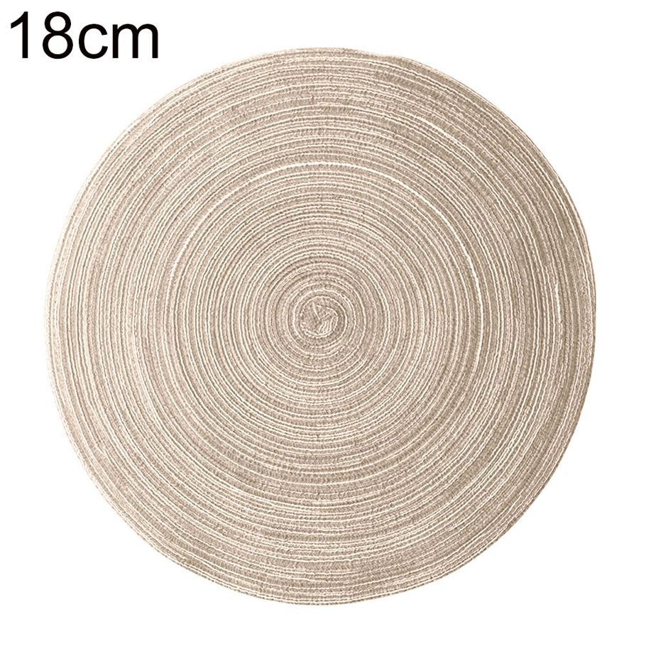 Round Heat Insulation Table Mug Mat Pad Placemat Non-slip Coasters Home Decor