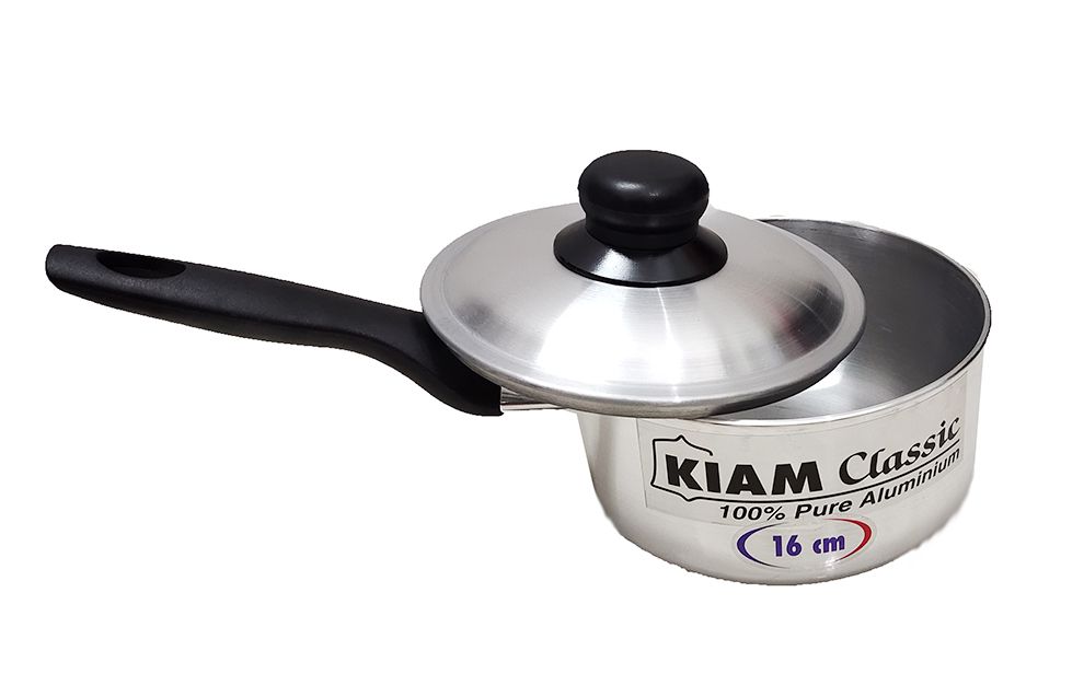 Kiam Milk Pan with Lid 16cm (Aluminium)