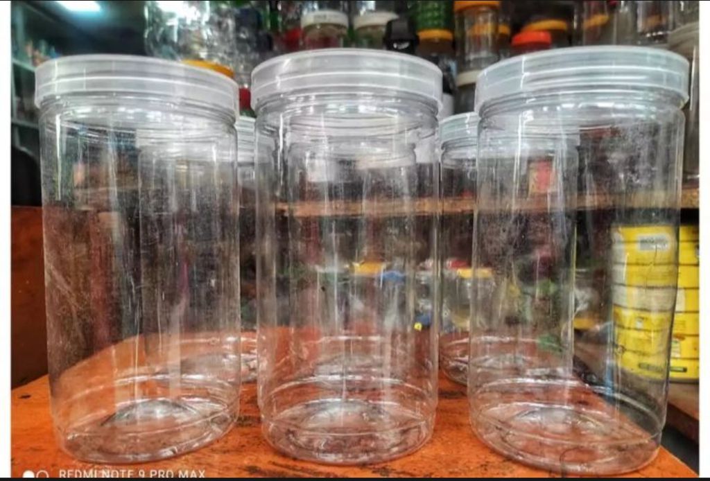 Plastic jar 1000ml combo 4 pieces for masala