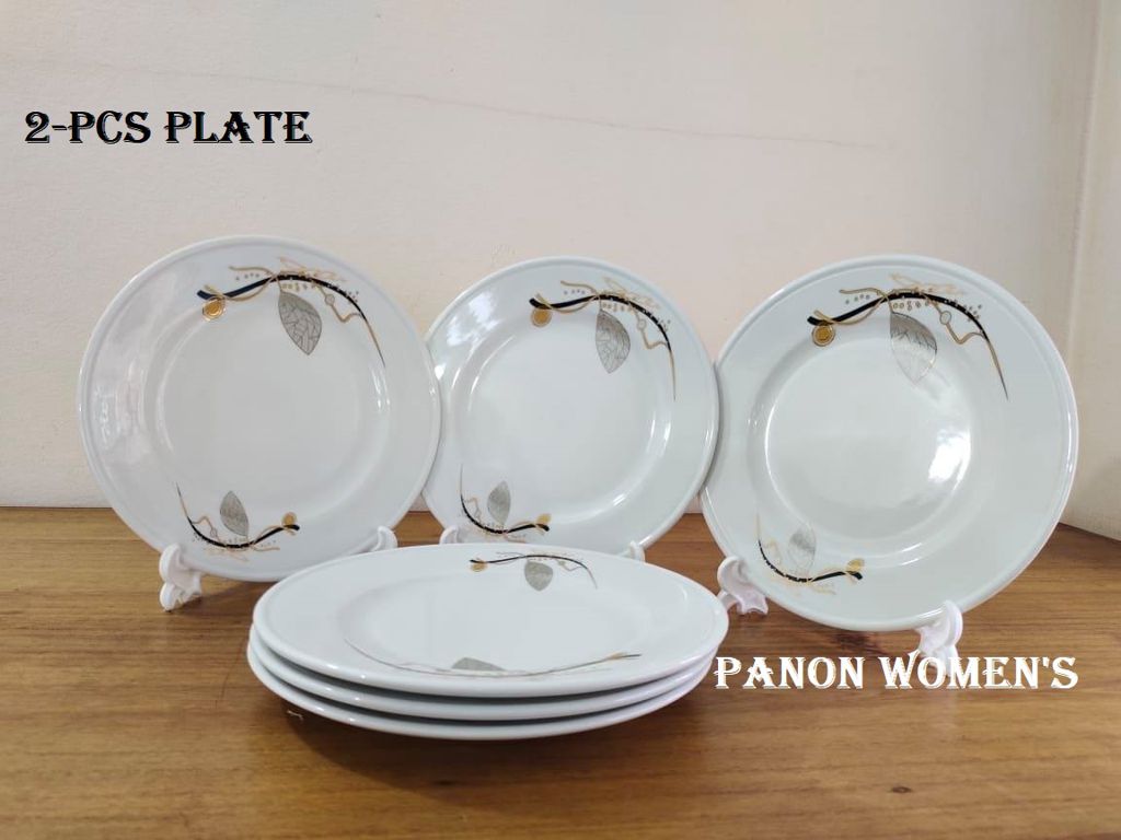 2 Pcs Ceramic Chinese Dinner Plate Set 9