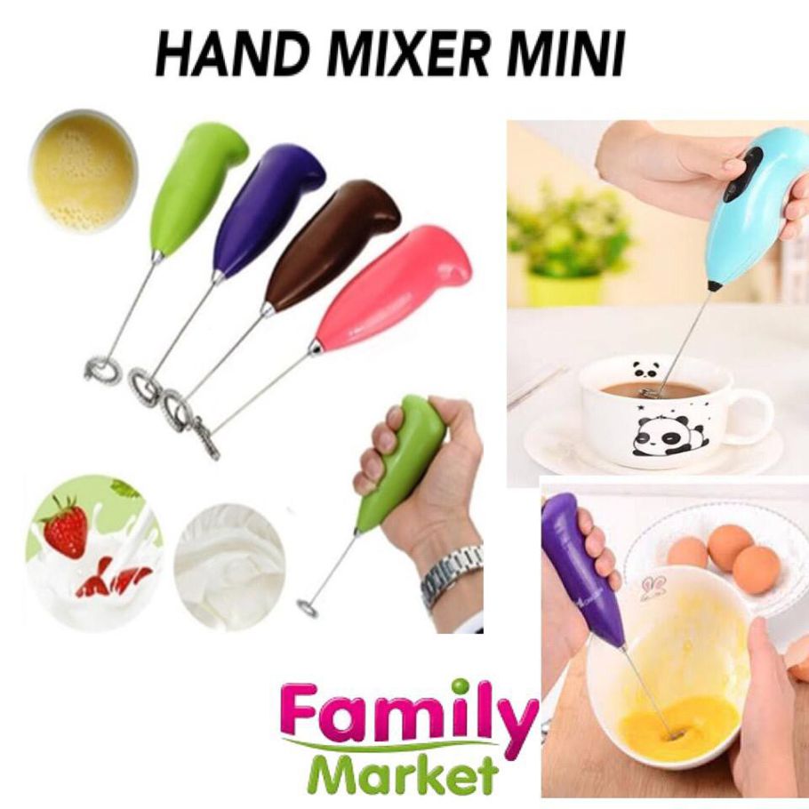 Mini Drink Frother, Portable Hand Blender for Lassi, Milk, Coffee, Egg Beater Mixer