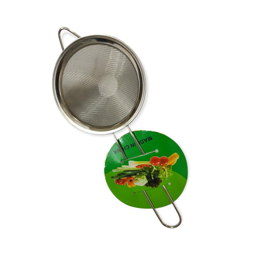 4" Inch Chakni/Tea or coffee  Strainer/Fine Mesh Stainless Steel Strainers All Purpose Food Strainer- Big