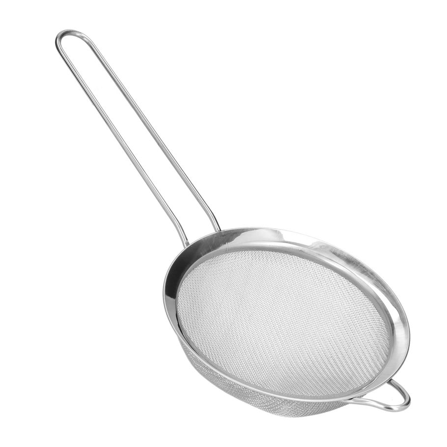 Food Filter Spoon Thickened Wide Mesh Strainer for Rinsing Canned Draining Tea Washing