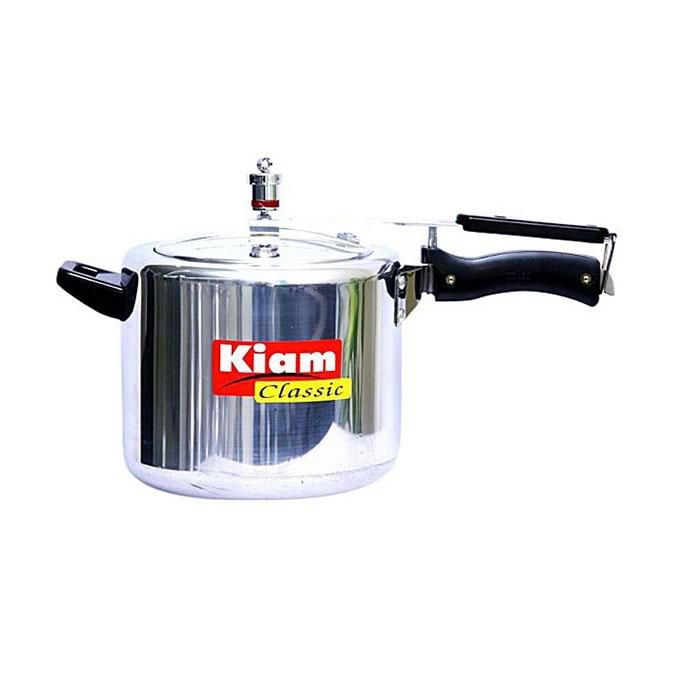 Kiam Classic Pressure Cooker - 6.5L - Silver