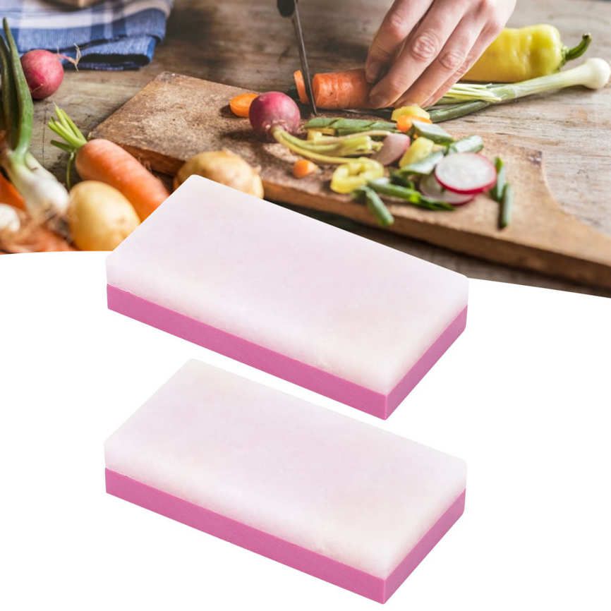 Knife Grinding Tools 2pcs Sharpening Stone Double‑Sided 10000+3000 Grits Whetstone for Home Kitchen