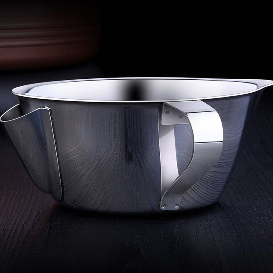 Stainless Steel Bowl Oil Filter Creative Kitchen Tool