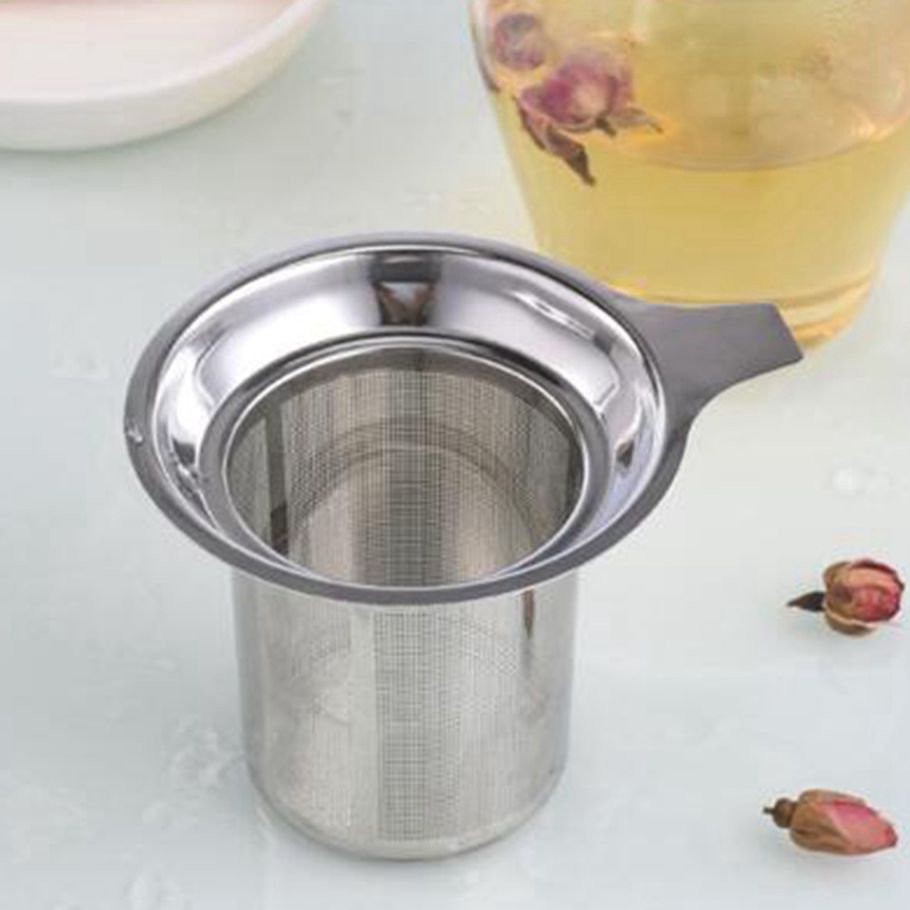 Reusable Stainless Steel Tea Strainer Teapot Tea Leaf Spice Filter