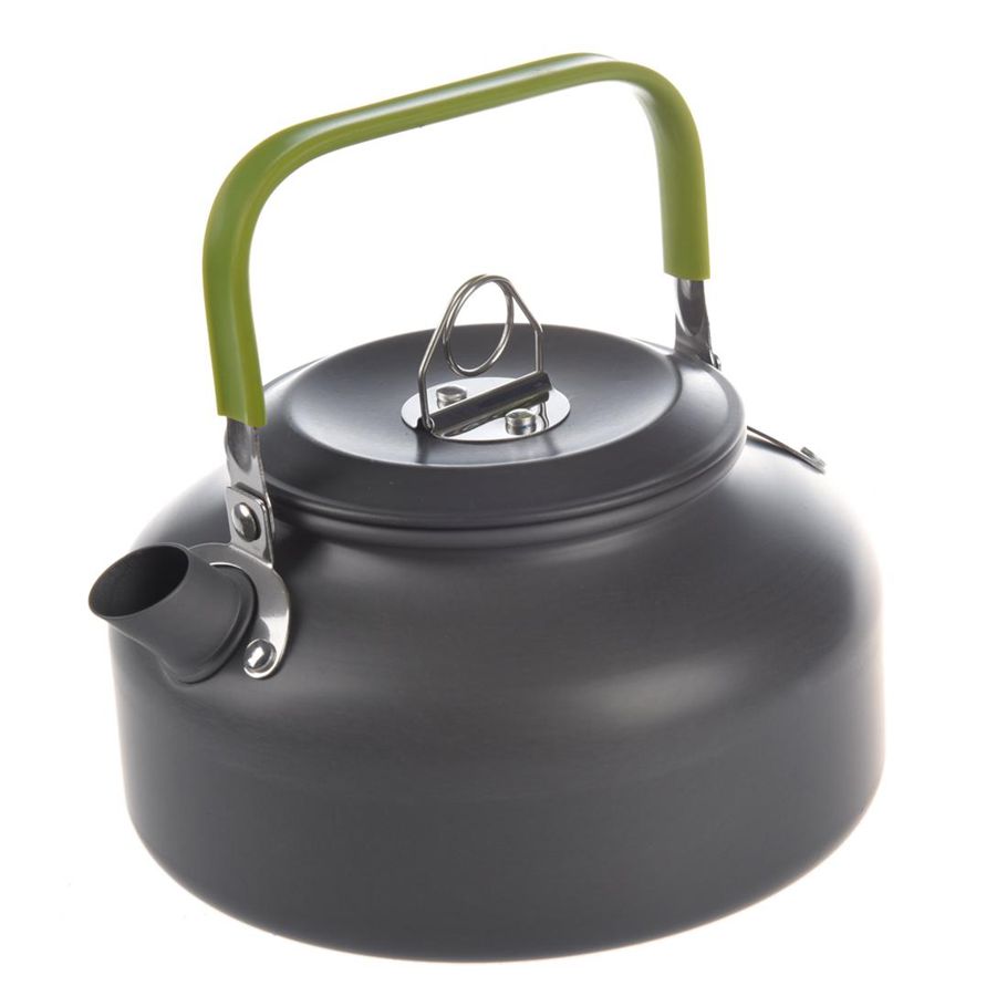 0.8L Portable Ultra-light Outdoor Hiking Camping Survival Water Kettle Teapot Coffee Pot Anodised Aluminum