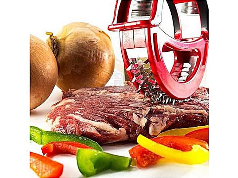 Round Meat Tenderizer - Red