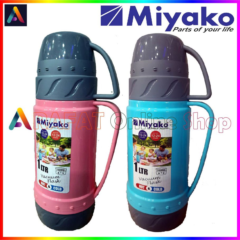 Miyako Vaccum Flask Hot & Cool 12-24 Hours 1 Liter