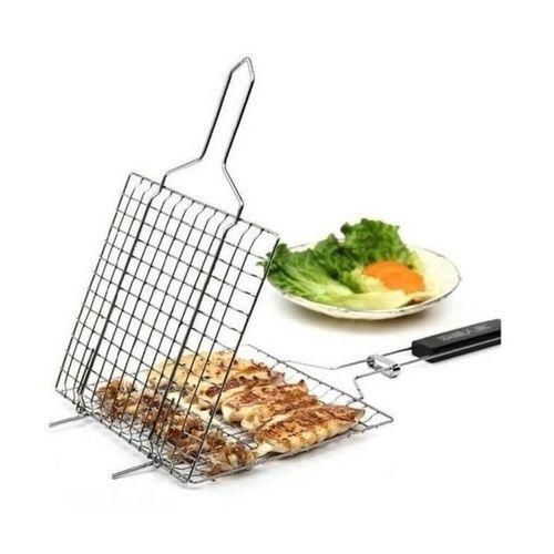 BBQ Grill Maker with Net - Silver