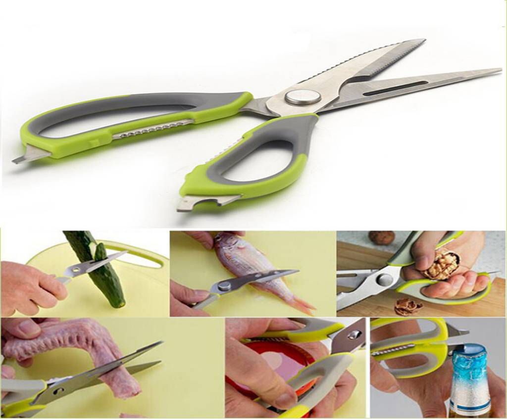 Multifunction kitchen scissors