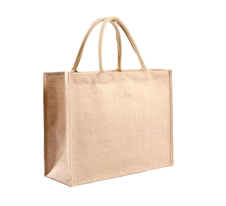 Royal Shadow Jute Shopping Bag/ Carrying Bag/ Handle Bag/ Jute/ Burlap/ Juco Bag Jute Shopping Bag for Daily Use