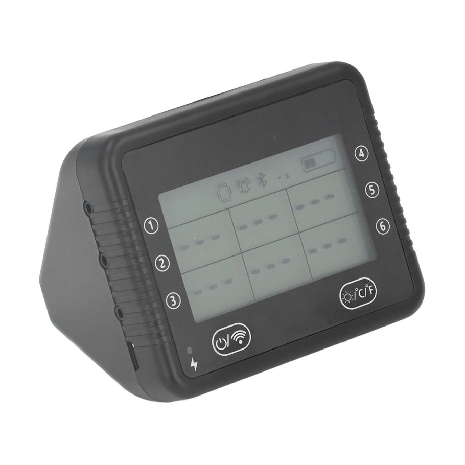 Digital Meat Thermometer BT Or WiFi Connection 6 Times Per Second Probes ‑30℃ to +300℃/‑22℉to +572 Probe
