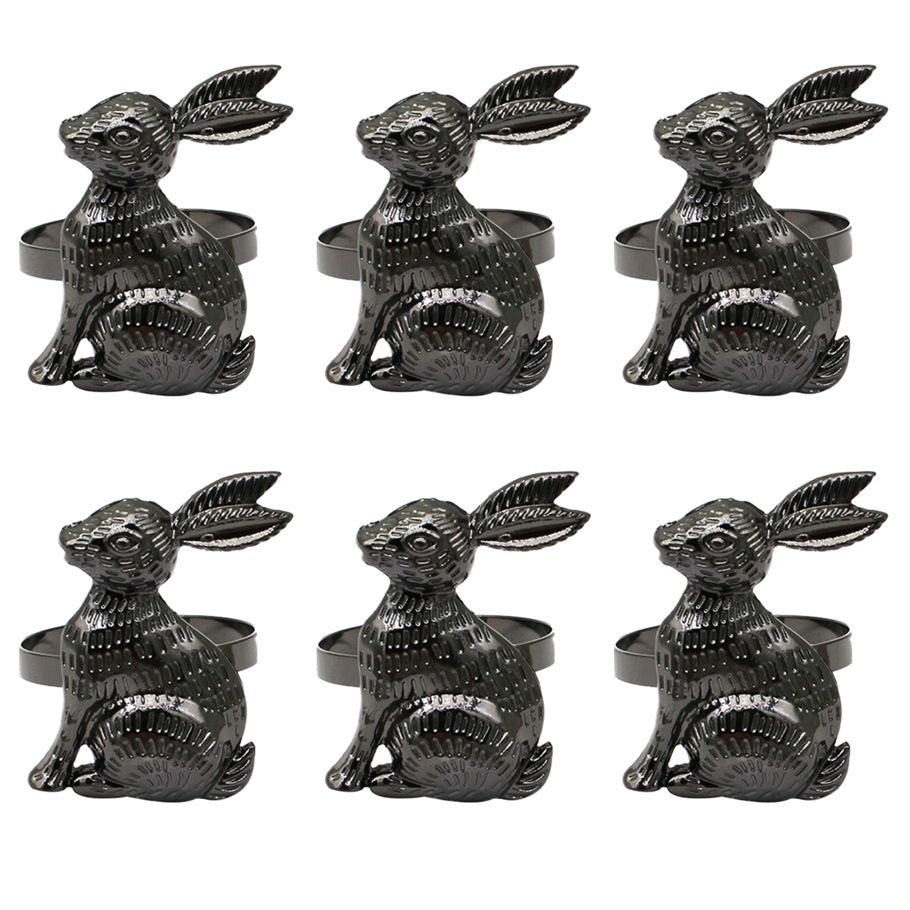 Napkin Buckle Exquisite Holiday Fall Bunny Napkin Holders