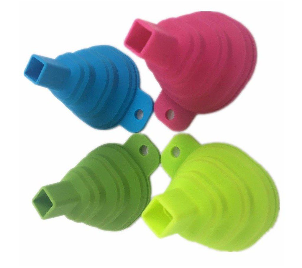 Collapsible silicone Funnel (1pc)