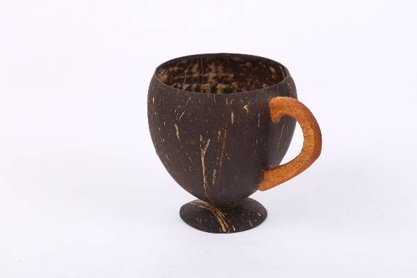 Handmade Coconut Shell Tea, Coffee Cup