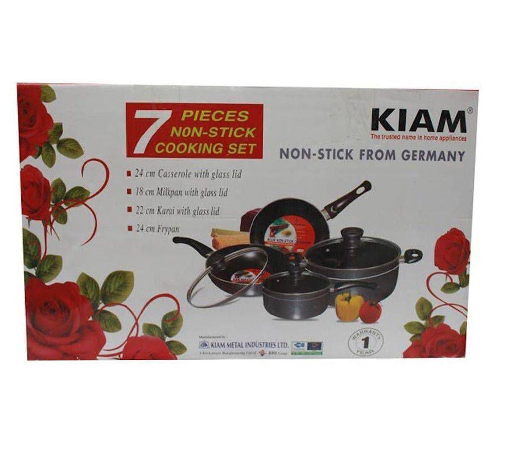 KIAM non-stick cookware set- 7 pieces set 