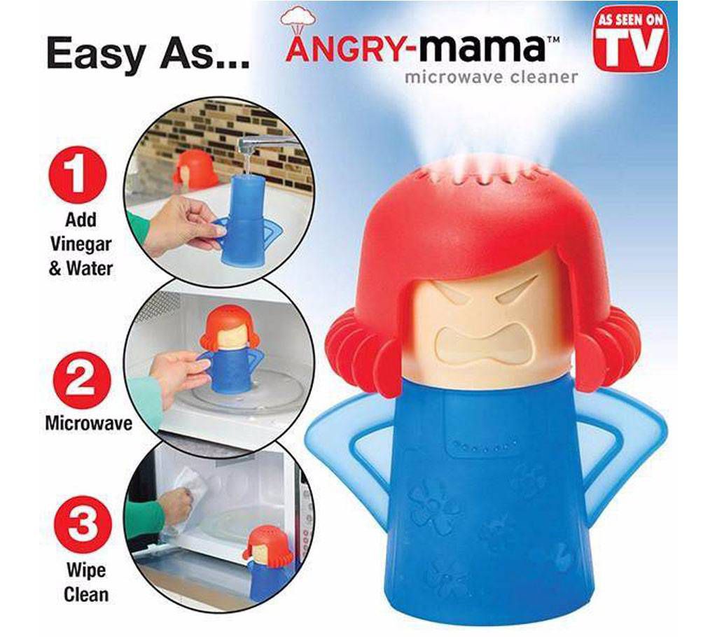 Angry Mama microwave cleaner 