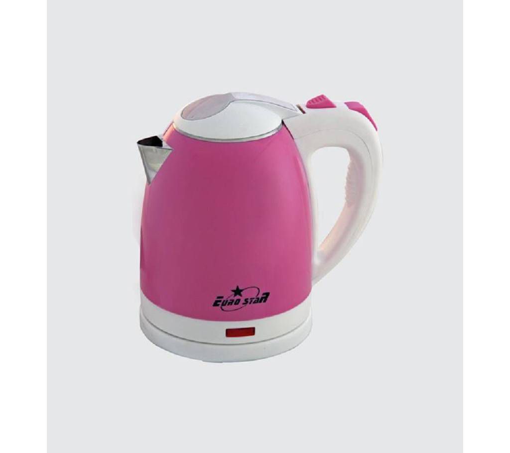 Electric Kettle ES-1.5 Liter (Mirror-Pink & White)
