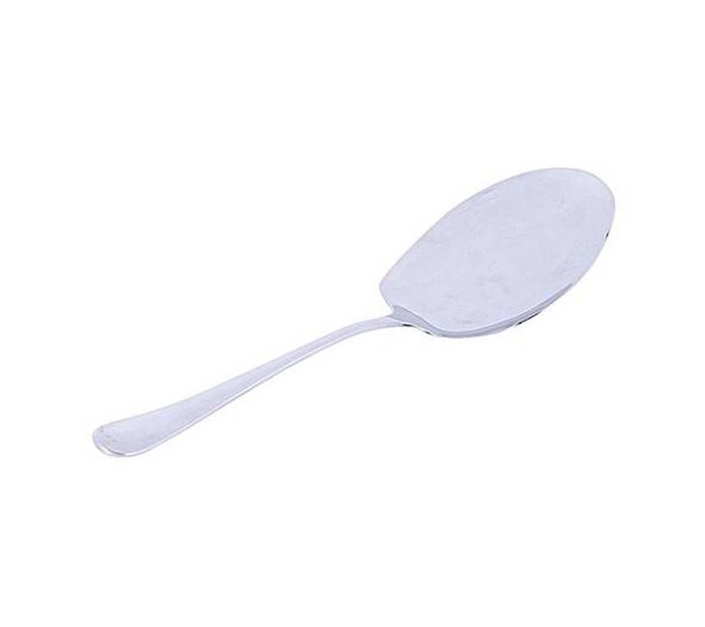 Stainless Steel Thai Rice Spoon - Silver