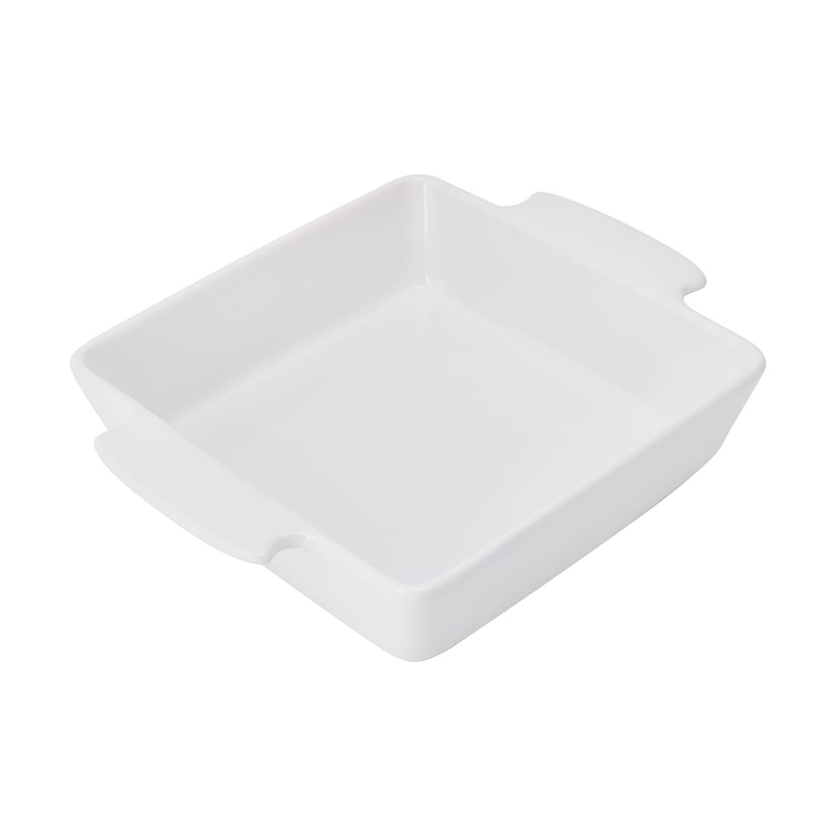 Square Baker Tray - White
