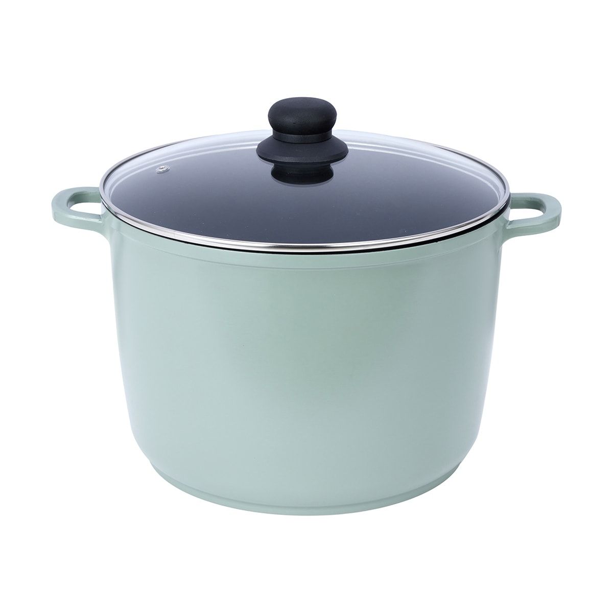 10L Cast Aluminium Stock Pot - Green