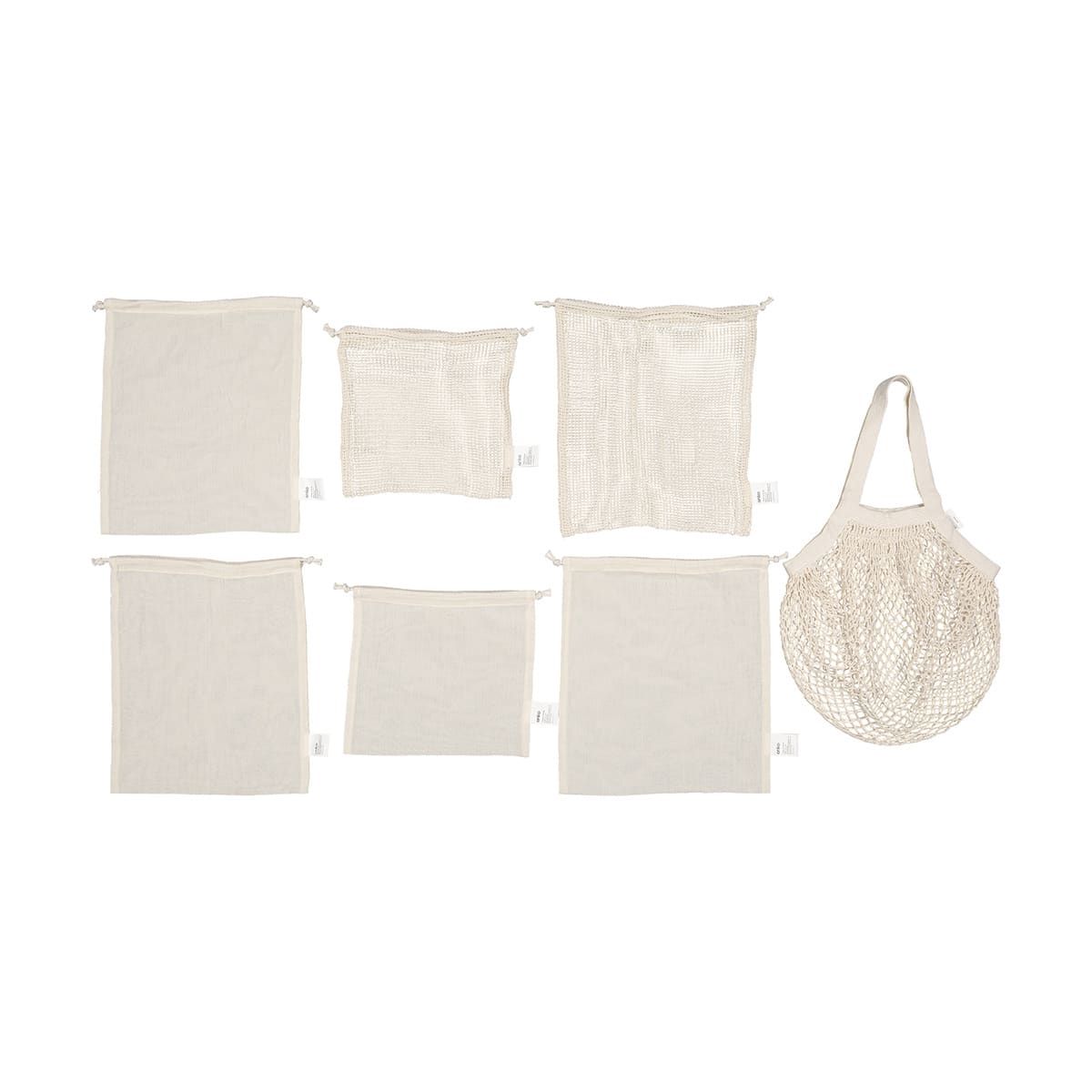7 Reusable Cotton Bags