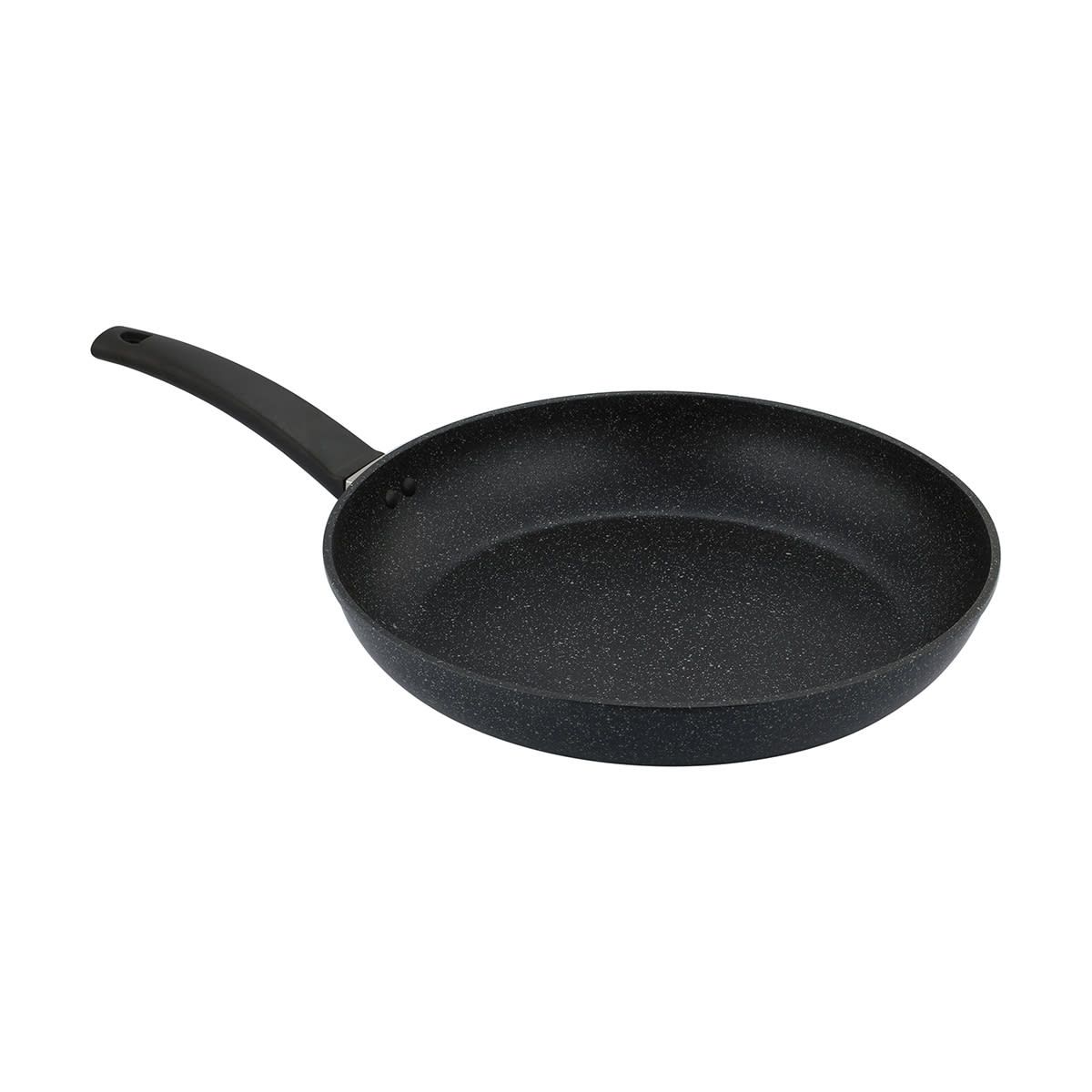 32cm Aluminium Frypan - Stone Grey