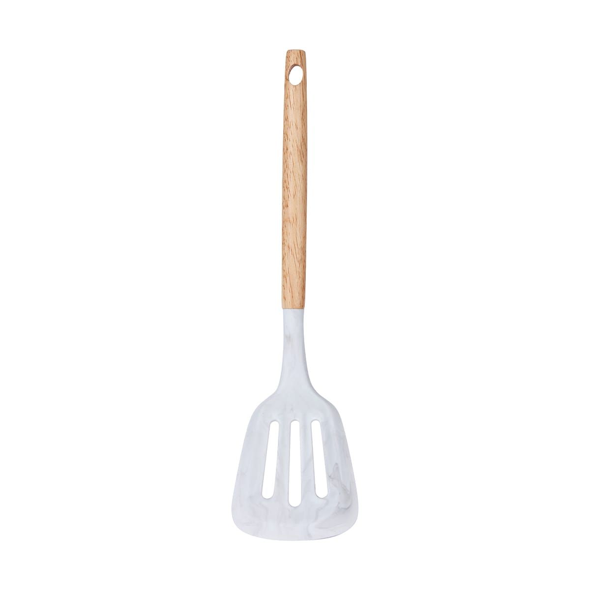 Wood and Silicone Turner