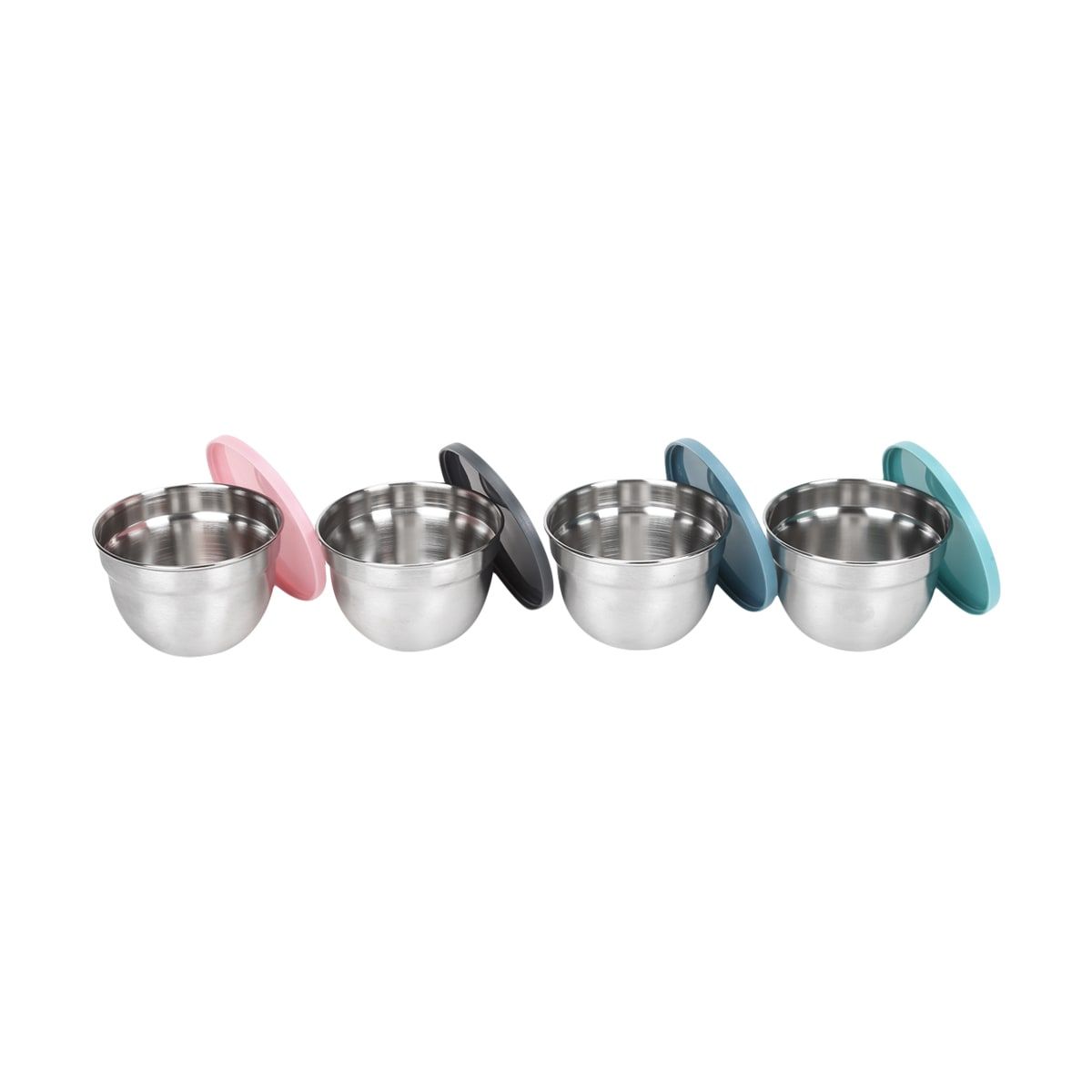 Stainless Steel Bowl with Lid - Assorted