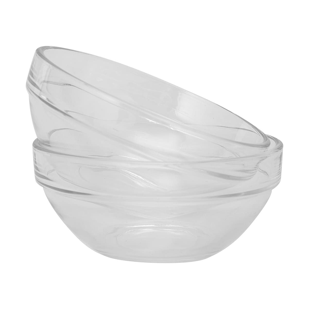 2 Pack Mini Glass Bowls