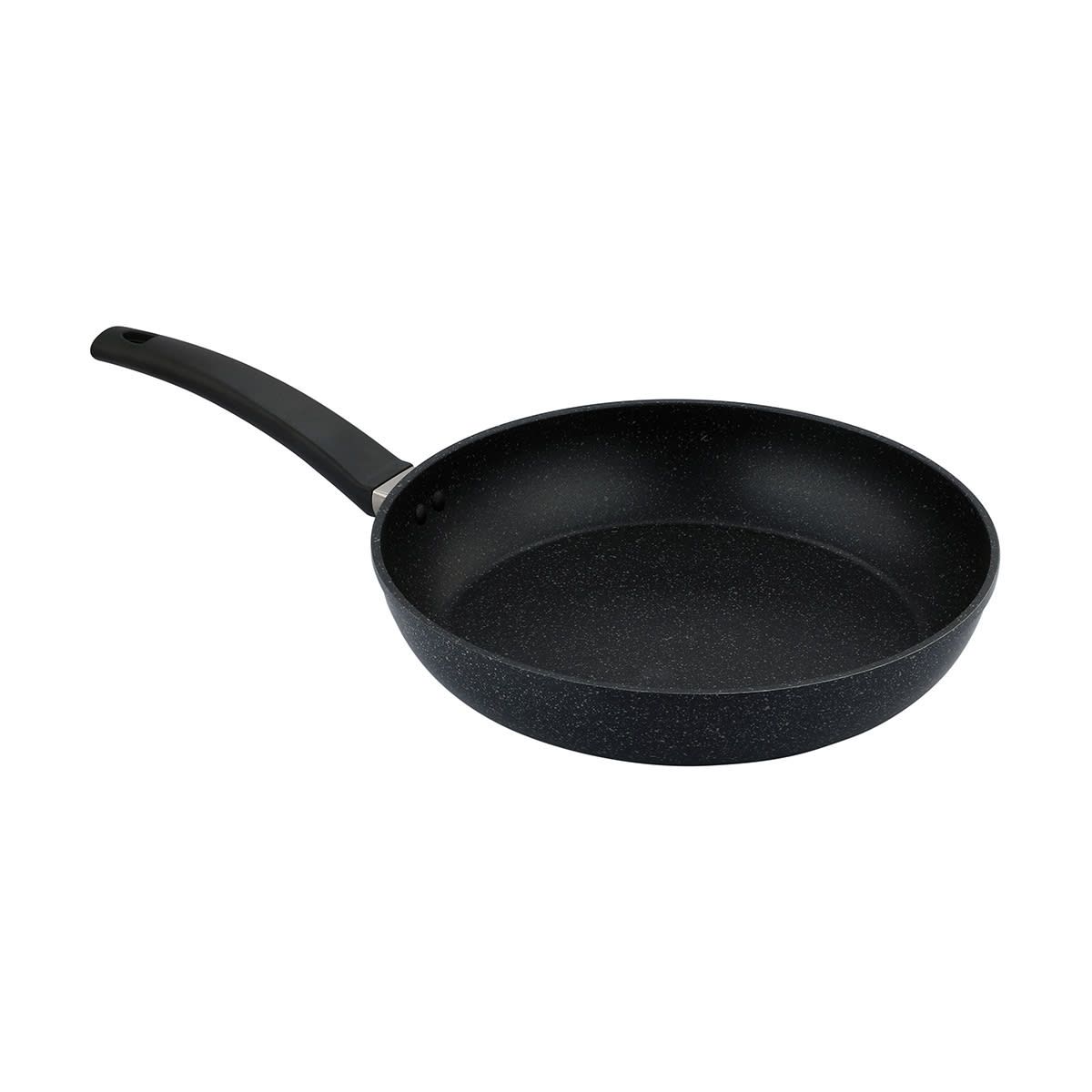 28cm Aluminium Frypan - Stone Grey