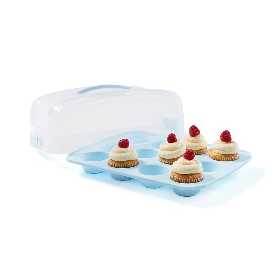 2-in-1 Cake & 12 Cupcake Carrier