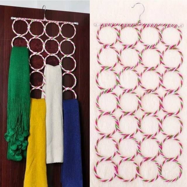28 Hole Hijab Hanger Length 75 Cm Wide: 40 Cm - Hanger