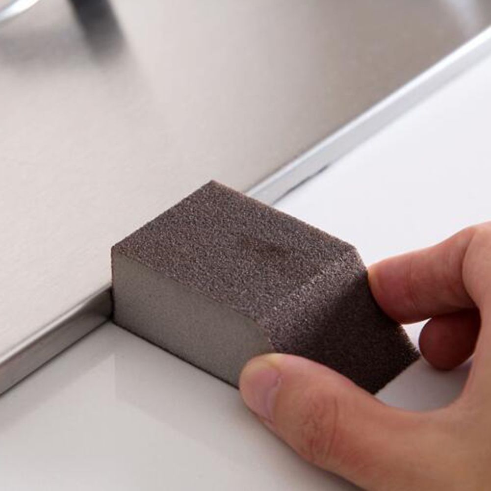 Flexible Descaling Silicon Carbide Sponge Brush Pot Rust Removing Cleaning Tool