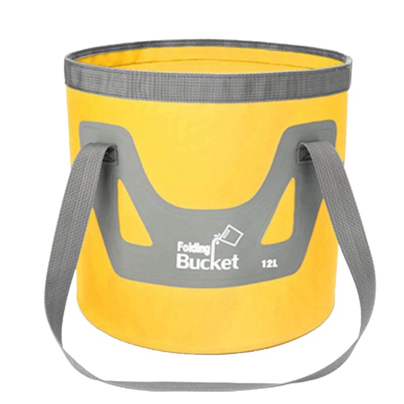 12L Collapsible Bucket Upgrade Water Container Camping Water Storage Bag for Outdoor Home Gardening Fishing