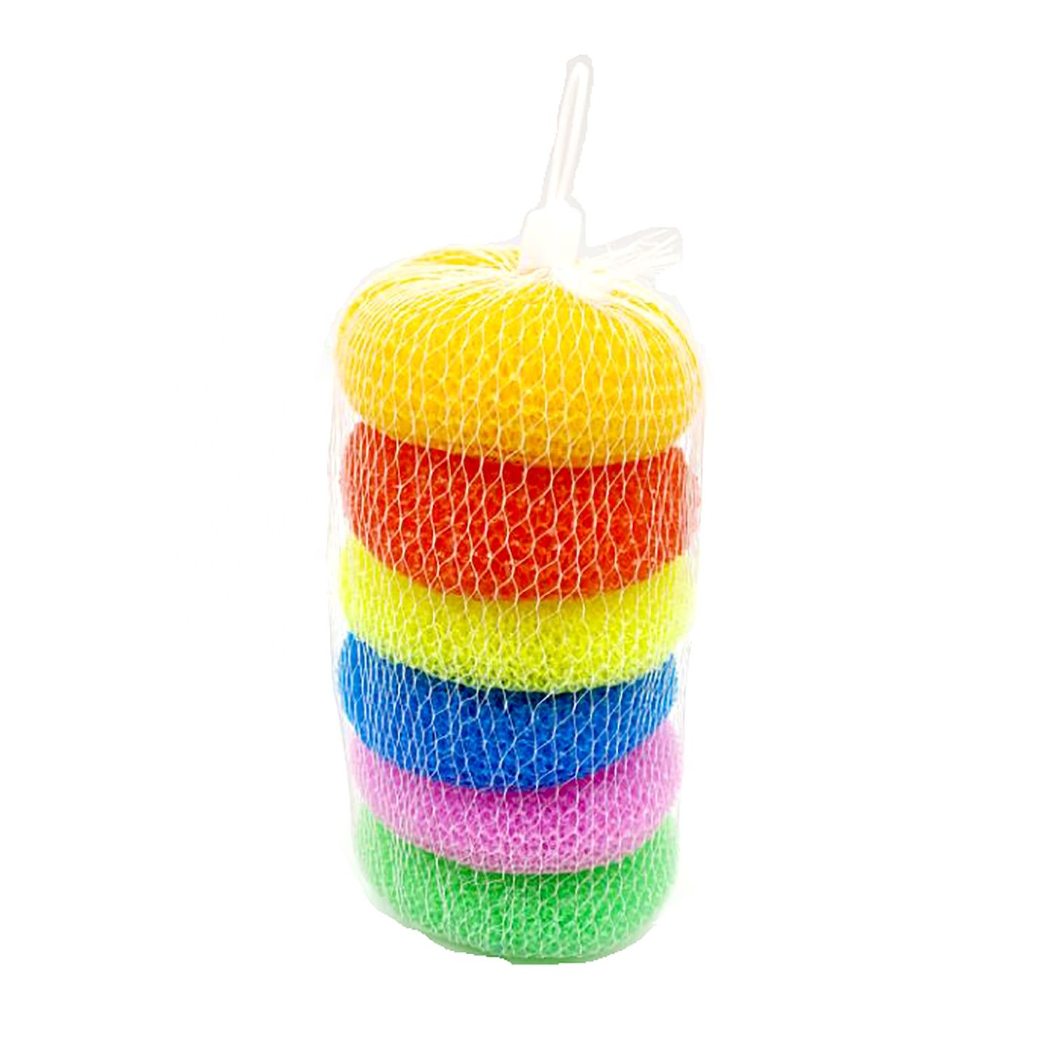 Plastic Net Scrubber / Dish Cleaner ( 6 PCS)