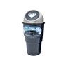 Porleni Car Garbage Bin Rubbish Trash Can Plastic Storage Box Organizer
