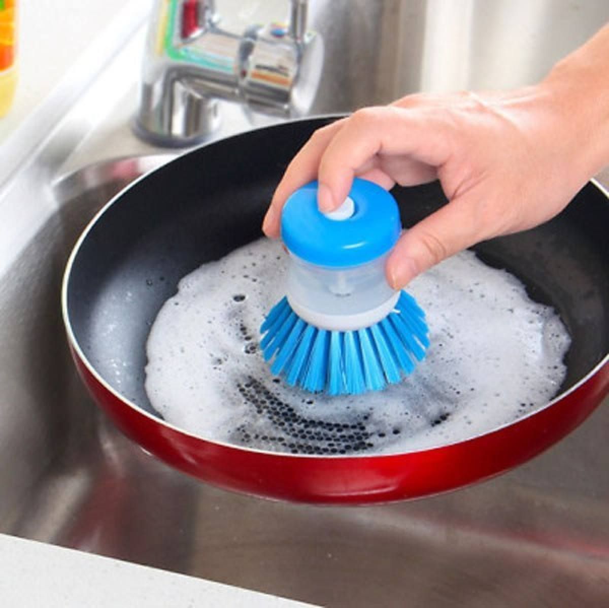 1pc Cute Kitchen Wash Brush